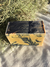 Load image into Gallery viewer, Turmeric & Activated Charcoal (Face Soap)